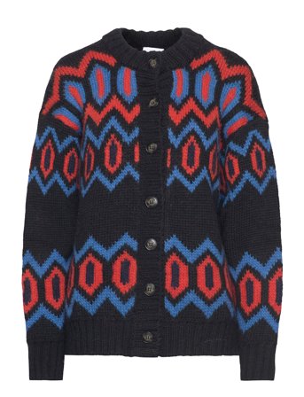 Ganni | Chunky Graphic Wool Knit | M