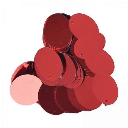 Glittrande 20mm paljetter, sortiment för DIY-hantverk och projekt