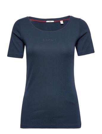 T-Shirts T-shirt Top Blå Esprit Casual