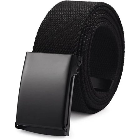 Unisex-vyö, nylonkangasta – Liikevyö, pituus 110 cm, leveys 3,8 cm, automaattiset soljet, säädettävä, työvyö, kangas, miehet, naiset【PL】