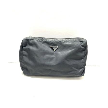 Prada Vintage Clutches , Zwart , Dames , Maat: ONE Size Vintage Tassen