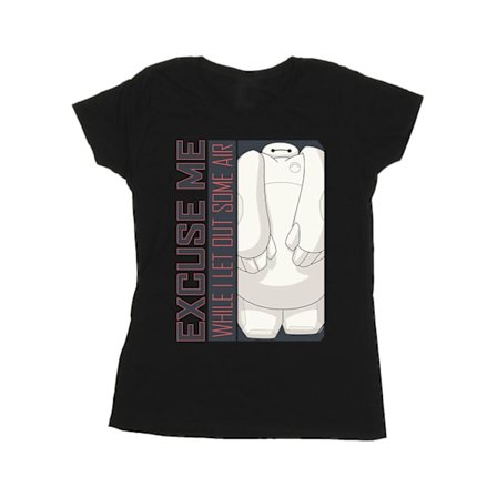 Disney Dam/Kvinnor Big Hero 6 Baymax Excuse Me Some Air Cotto