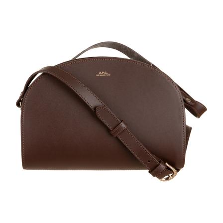 A.p.c. Tass , Bruin , Dames , Maat: ONE Size Schoudertassen