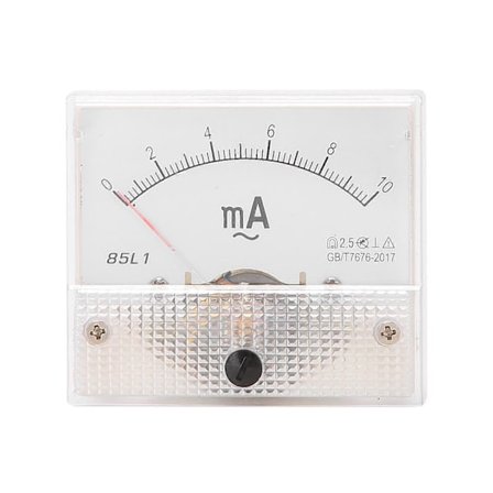 AC 0-10MA Pegefinger AC Amperemeter Analog Strøm Panel Ampere Meter til Trykregulator Fordelingsbokse osv.