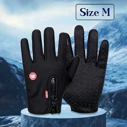 Varme vinterhandsker til fiskeri og løb, velegnede til koldt vejr