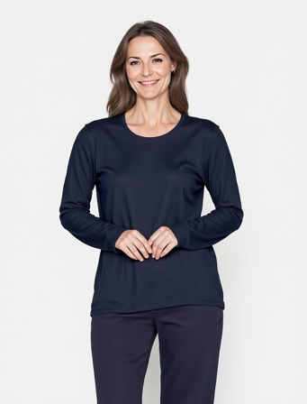 B. Copenhagen - Langærmet T-shirt - Navy