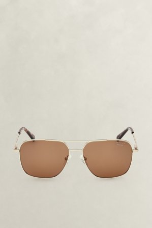 GANT Herren GA00041 Montpellier Sonnenbrille (57) Gold