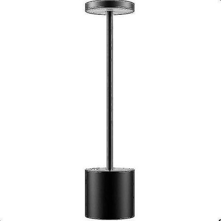 Cordless Led Table Lamp Portable Usb Rechargeable(black)