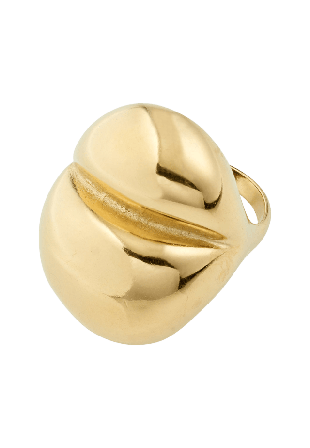 Pilgrim MADDIX ring gold-plated Smycken & klockor Dam Guld ONESIZE