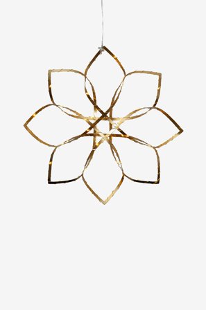 Star Trading - Hængende dekoration Amaze 40 cm - Guld - Adventsstjerner - Fra Homeroom