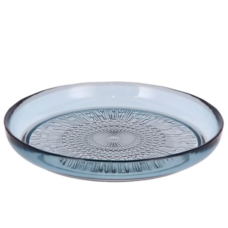 Bitz Kusintha Glastallerken Ø18 cm, blå | KitchenOne