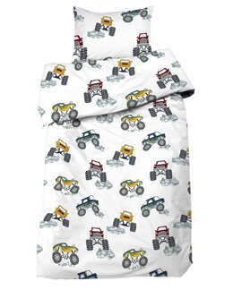 Pussilakana Monster Truck 2 osaa Valkoinen