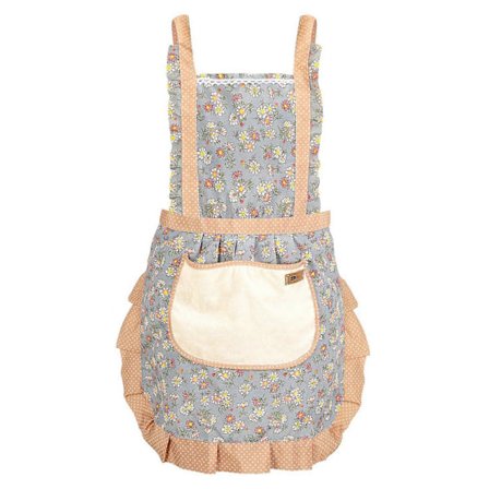 Prinsesseforkle med lomme, pustende og håndvaskbart, stilig og komfortabelt design