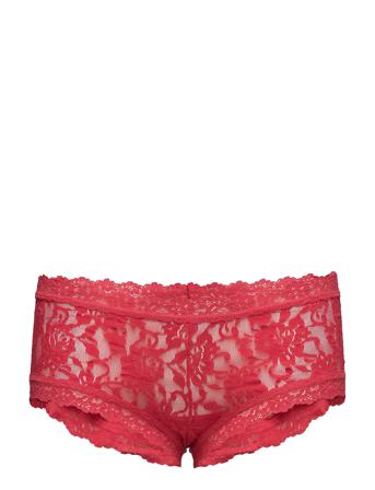 Boyshort Signature Lace Lingerie Panties Hipsters/boyshorts Punainen Hanky Panky