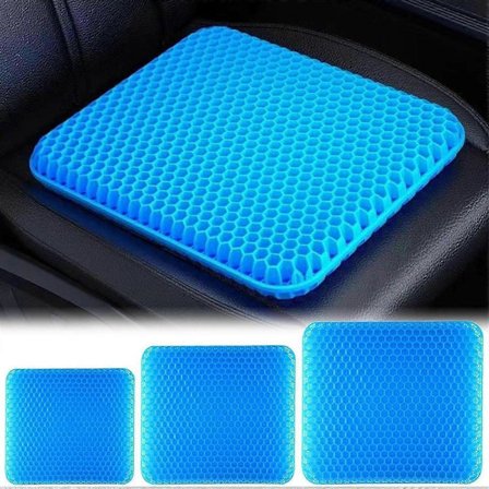 2025 Ortopædisk Gel Sædehynde, Iskias Haleben Smertelindring, Honeycomb Coccyx Kølende Gel Hynde til Hjemmekontor