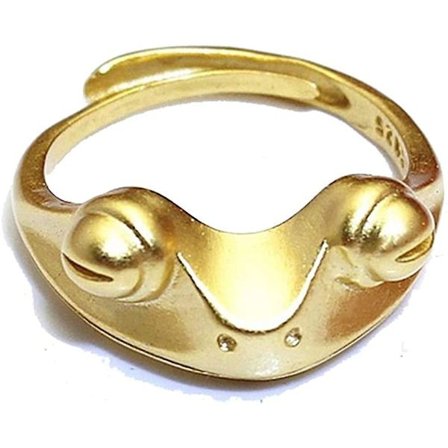 Vintage Silver Animal Open Ring, Justerbar Groda, Orm, Drake, Cat Finger Ring För Kvinnor Män Tonåring Flickor Pojkar Mode Festsmycken