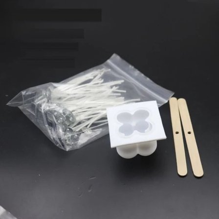 Lysformer stearinlys DIY silikonform lysproduksjon lysveke små Rubiks kube-pakke små rubiks kube-pakke