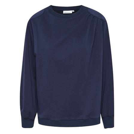 Karen by Simonsen Binni Sweatshirt Blå, Dame Sweatshirts