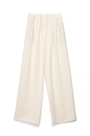 Pelin x NA-KD Lösa byxor med hög midja - Byxor med hög midja - Beige - EU 42