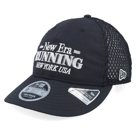New Era - Schwarz trucker Cap - Running Rc 9FIFTY Black Trucker @ Hatstore