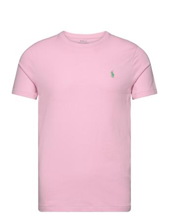 Custom Slim Fit Jersey Crewneck T-Shirt Designers T-shirts Short-sleeved Pink Polo Ralph Lauren