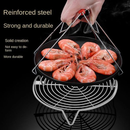 304 Rostfritt stål Steamer Hylla Steamer Rack