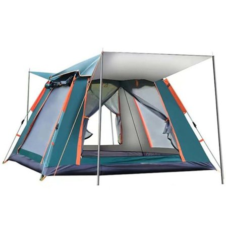 Pop-up telte CONFOZEN 215x142cm 4 sæsoner Vandtætte Letvægts Solskærme 3-4 personer Camping Telt til Picnic Vandreture