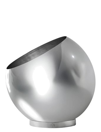 AYTM Globe Blomsterpotte - Silver - Ø37XH32.3CM