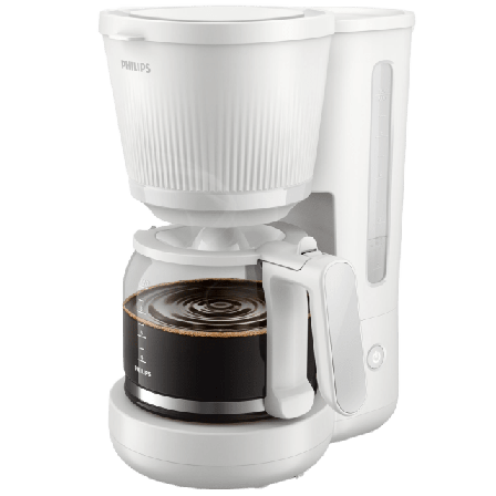 Philips Kaffebryggare Hd7411/00 3000-serien Arctic White Köksmaskiner Vit
