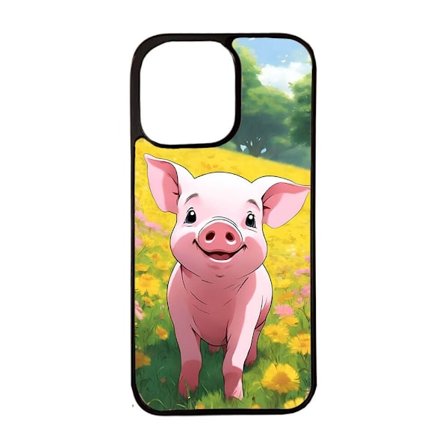 Gullig Tecknad Gris iPhone 12 Pro Max Skal