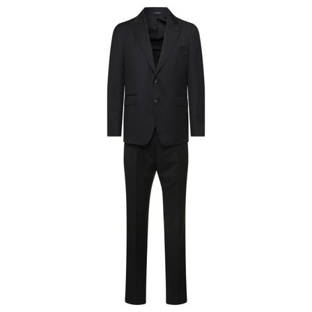 Tagliatore, Suit Sets Zwart, Heren, Maat:L