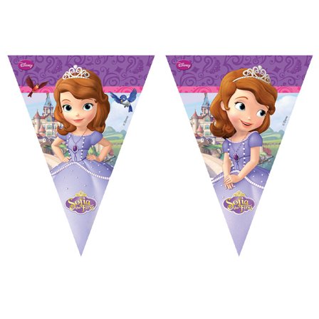 Flagbanner Sofia den Første 230 cm