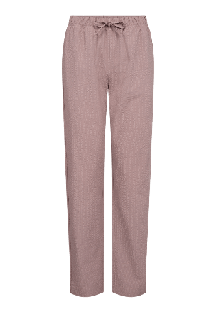 JBS of Denmark Bambu, "seersucker" Nattbyxor, Blå Myskläder & loungewear Dam Röd S