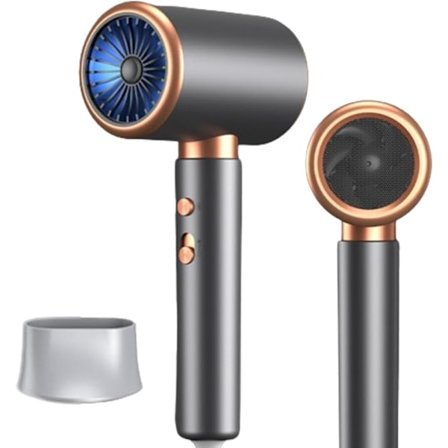 Hår tørker, Hårføner, Negativ Ion Hårføner, 3 Justerbare Temperaturer og 2 Hastigheter, Redusert