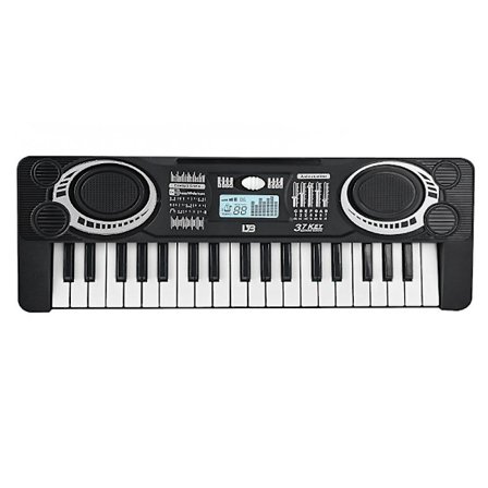 Børns klaver keyboard legetøj med 37 tangenter, bærbart klaver legetøj til børn