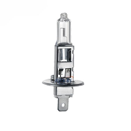 H1 55W 12V Halogen Bilstrålkastare Lampor, Helljus/Halvljus Ersättning Hög Ljus Punkt Bilstrålkastare (2 Stycken, Ultra Vitt Ljus)