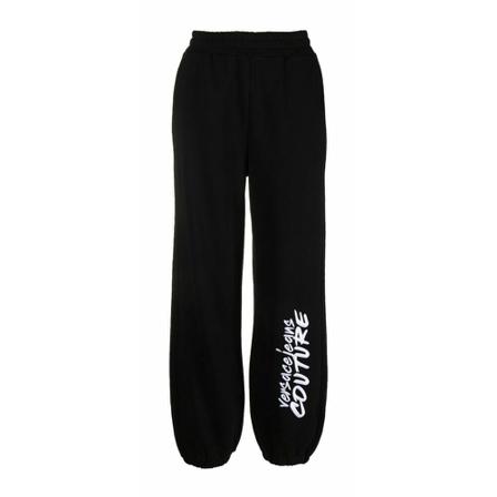 Versace Jeans Couture, Sweatpants Zwart, Dames, Maat:XS