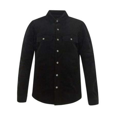 Rick Owens, Casual Shirts Zwart, Heren, Maat:L