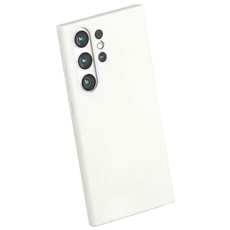 Galaxy S23 Ultra Shell Silikonhvit