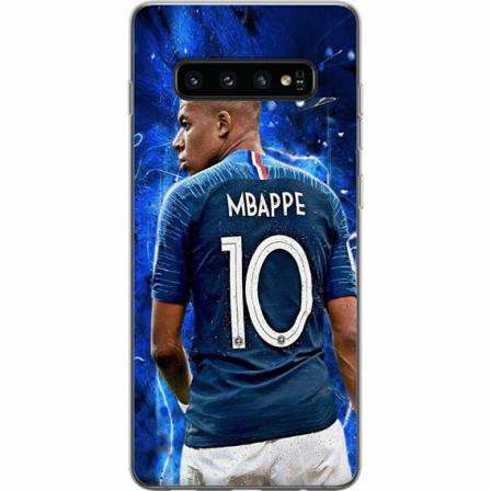 Samsung Galaxy S10 Genomskinligt Skal Kylian Mbappé