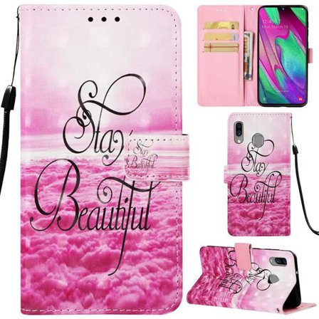Plånboksfodral Samsung Galaxy A20e – Stay Beautiful