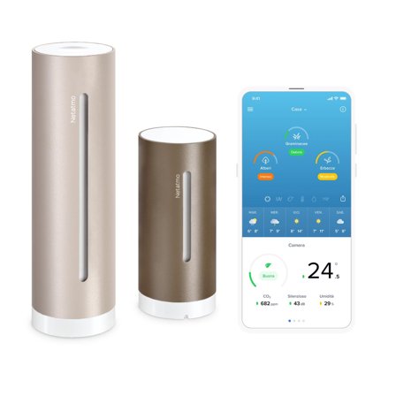 Netatmo NWS-S-EC Digitale Wetterstation Braun WLAN
