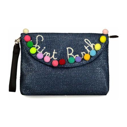 MC2 Saint Barth Pocket Blå, Dame Clutch, Størrelse: ONE Size