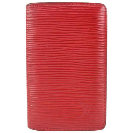 Louis Vuitton Vintage, Pre-owned Leather wallets Rood, Dames, Maat:ONE Size