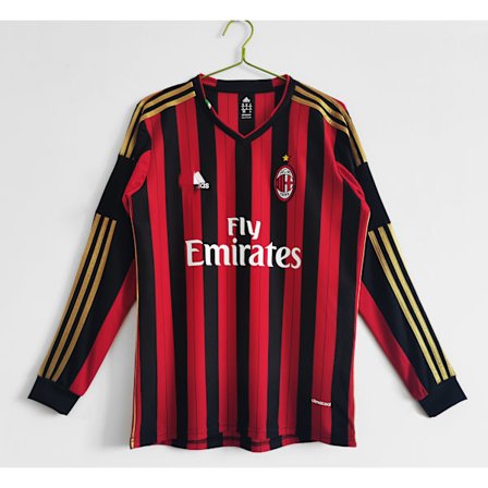 Retro Legend 13-14 AC Milan kotipaita pitk hihainen Pirlo NO.21 Pirlo NO.21[F2] Pirlo NO.21 2XL