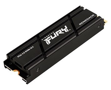 Kingston-FURY Renegade M.2 NVMe 1TB Gen 4 Heatsink-1 TB M.2 SSD med PCIe 4.0 og kjøleribbe-Computer components-SSD M.2/PCIe