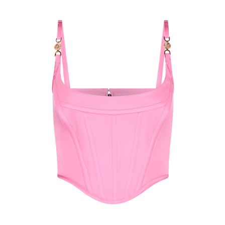 Versace Sleeveless Tops Pink, Dame