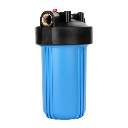 10 tommer stor blå vandfilterhus filterpatroner blåt hus (1)
