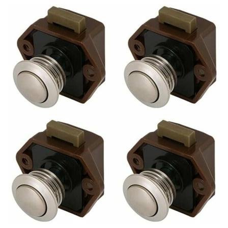 4-delt trykknappslås, Trpambvia metallskapslås nøkkelfri D