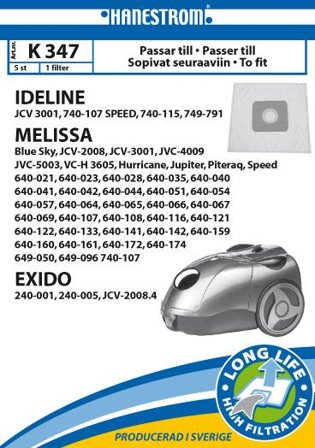 HANESTRÖM Vacuum cleaner bags K347